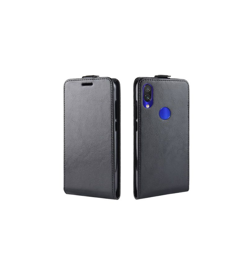 Xiaomi Redmi Note 7 - Étui simili cuir avec rabat verticale