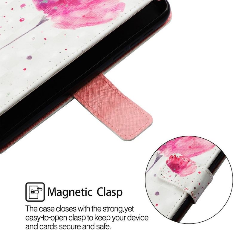 Xiaomi Redmi Note 7 - Housse Pink flower