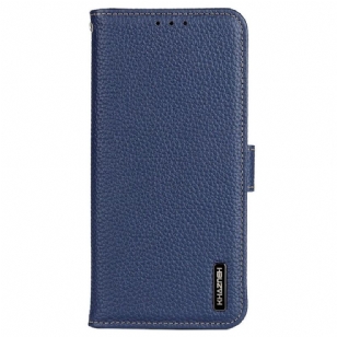Housse Xiaomi Redmi Note 12/Poco X5 5G Cuir Litchi KHAZNEH