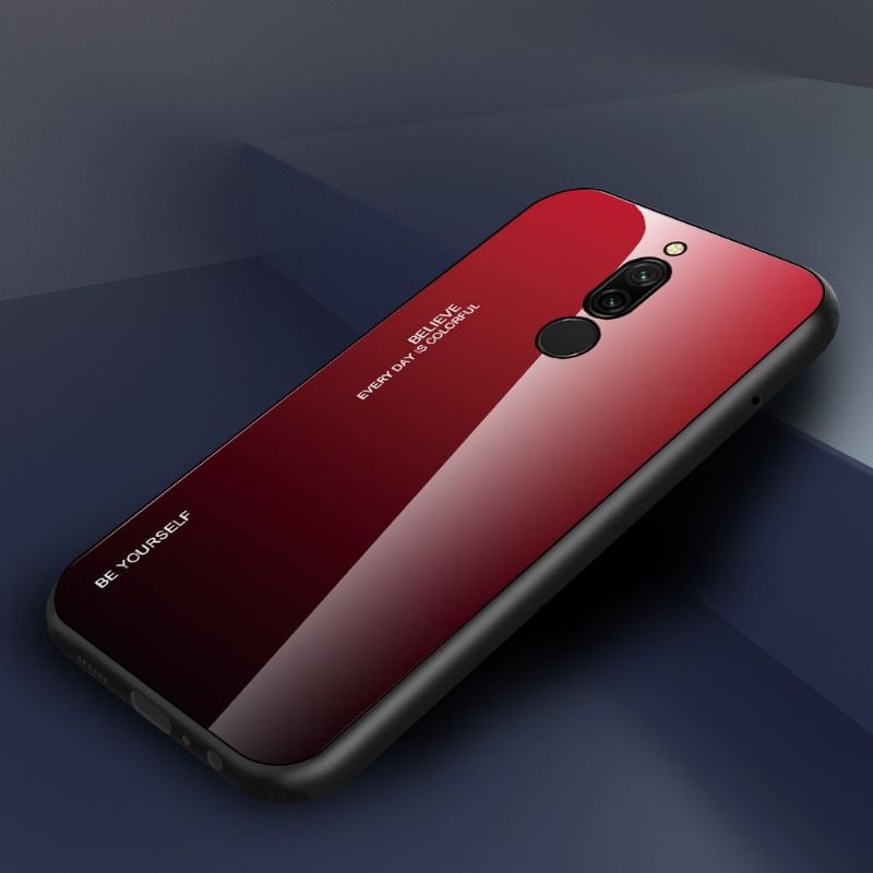 Coque Xiaomi Redmi 8 dégradé de couleurs
