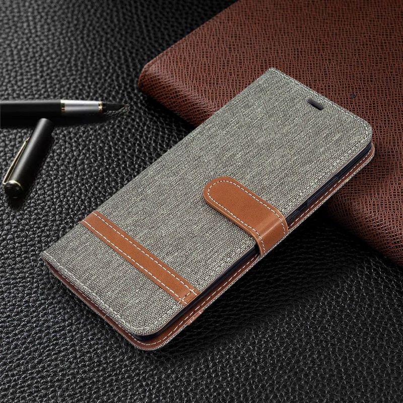 Xiaomi Redmi 8 - Housse revêtement tissu porte cartes