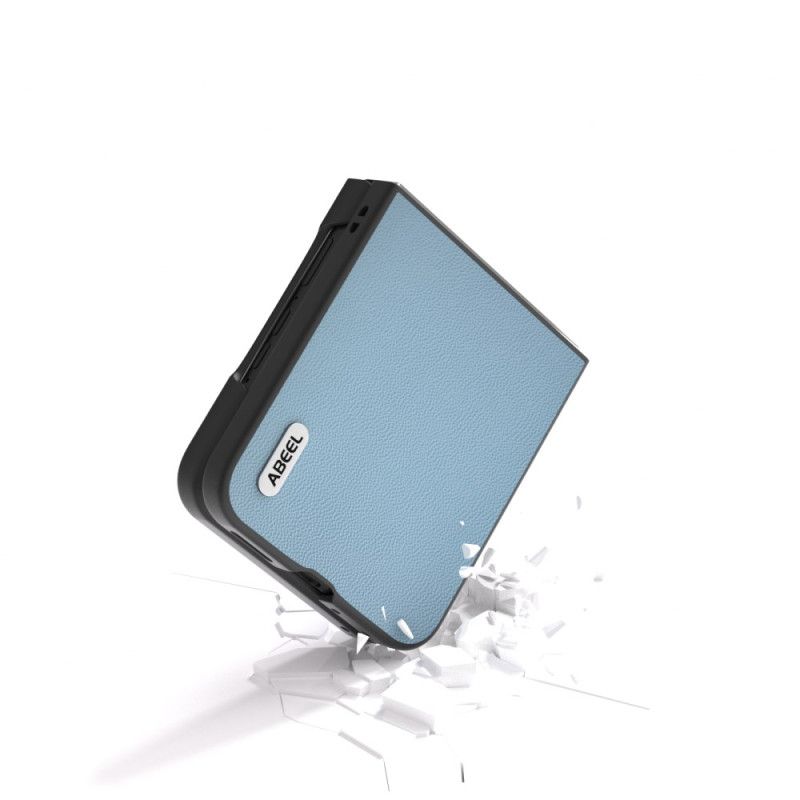 Coque Motorola Razr 50 Ultra Cuir véritable ABEEL