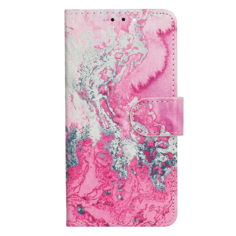 Housse Moto G73 5G Marbre