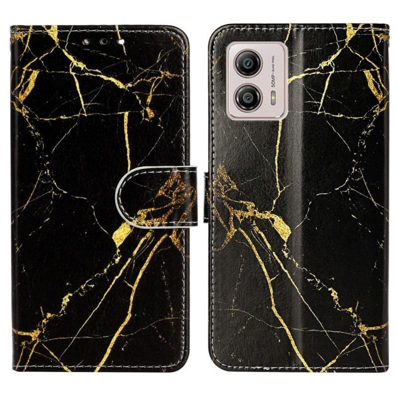 Housse Moto G73 5G Marbre