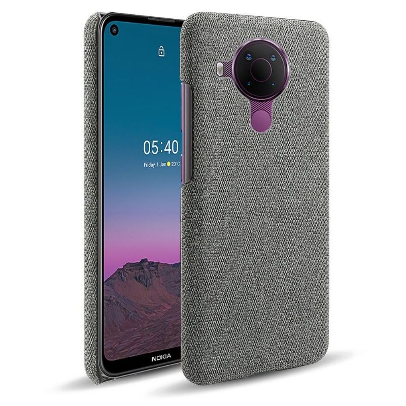 Coque Nokia 5.4 revêtement tissu
