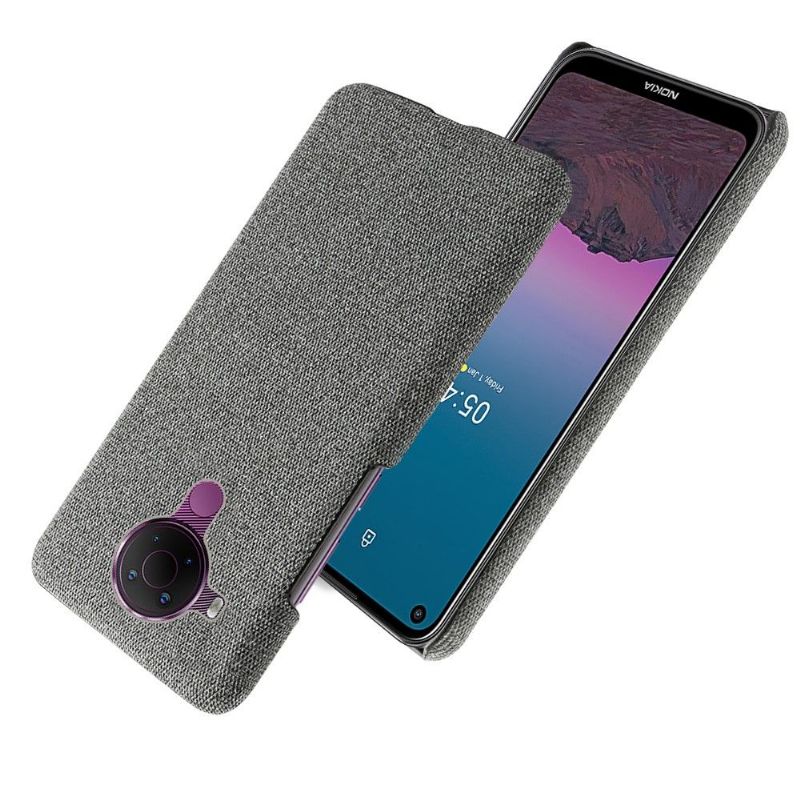 Coque Nokia 5.4 revêtement tissu
