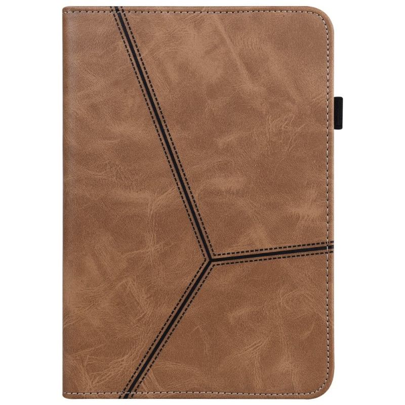 Housse iPad mini 6 (2021) Lines Effet Cuir