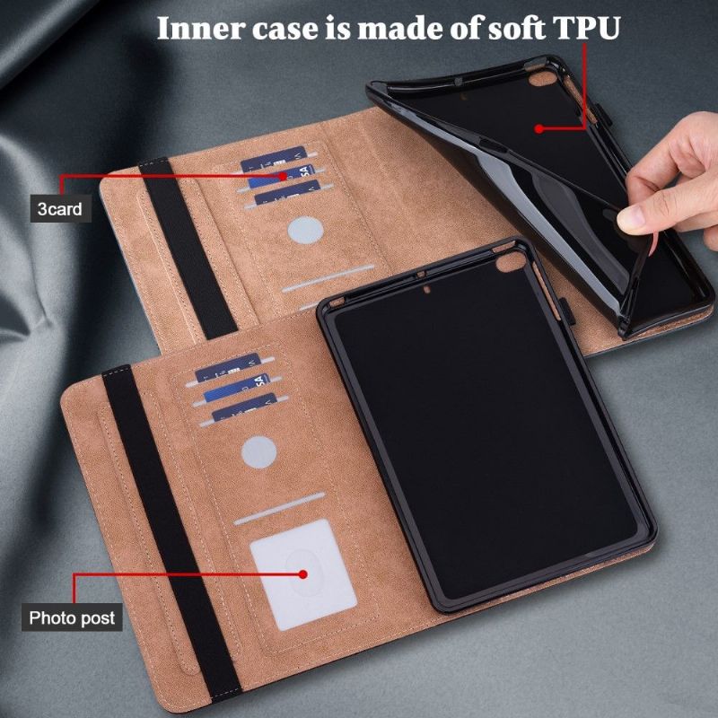 Housse iPad mini 6 (2021) Lines Effet Cuir