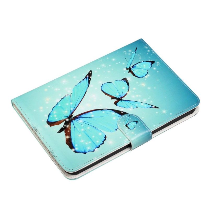 Housse iPad mini 6 (2021) papillons scintillants