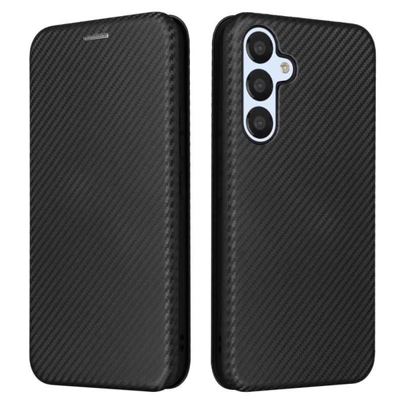 Flip Cover Samsung Galaxy A54 5G Fibre Carbone Colorée