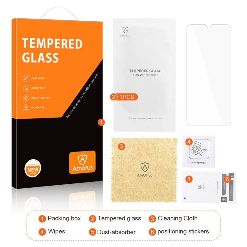 Protection en Verre Trempé pour Écran Realme Note 60X / C63 / C61