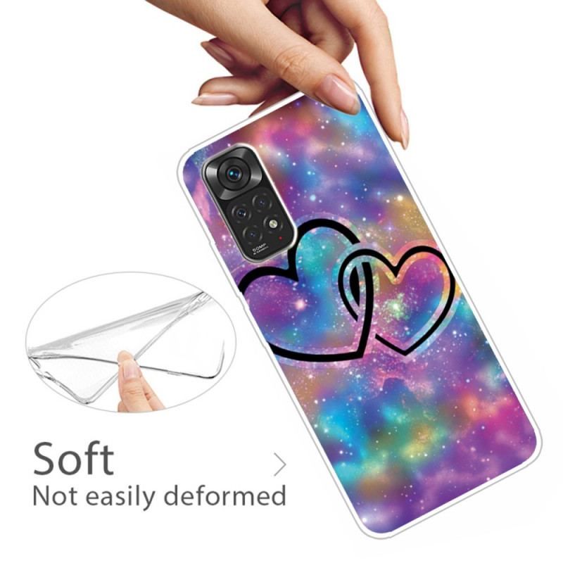 Coque Xiaomi Redmi Note 11 / 11s Coeurs Enchaînés