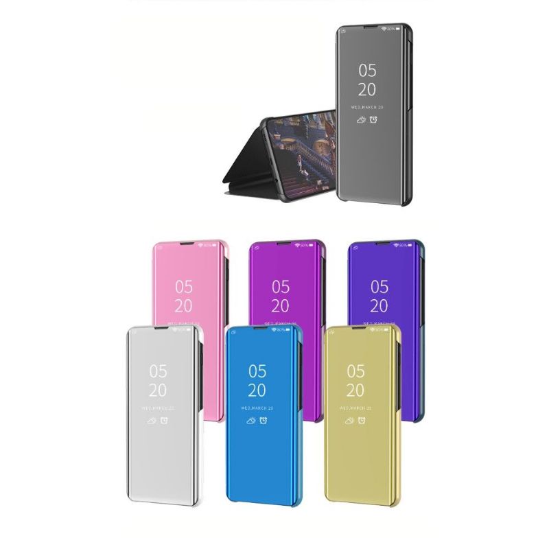 OPPO Reno 10x Zoom - Coque avec rabat effet miroir
