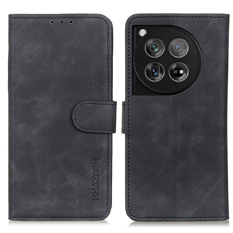 Housse OnePlus 12 5G Style Rétro KHAZNEH
