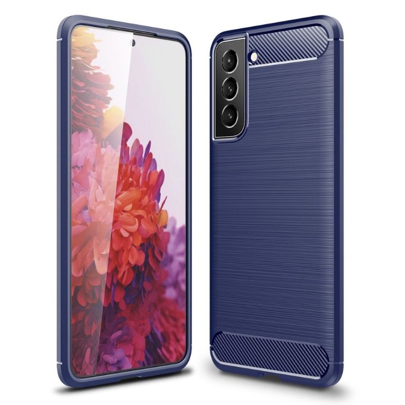 Coque Samsung Galaxy S22 Plus 5G effet brossé silicone