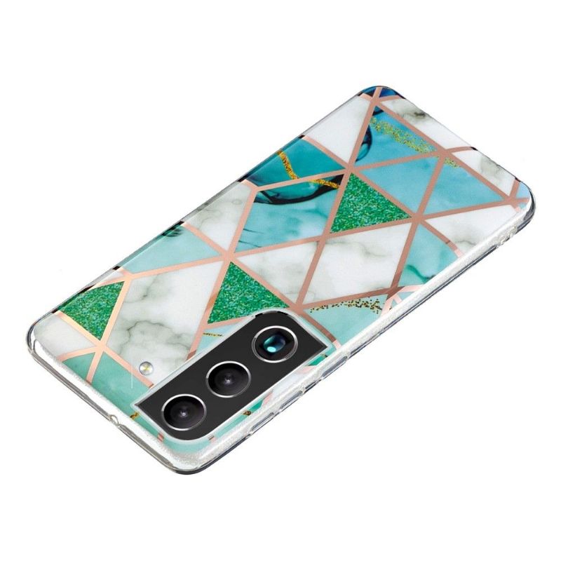 Coque Samsung Galaxy S22 Plus 5G Géométrie en silicone