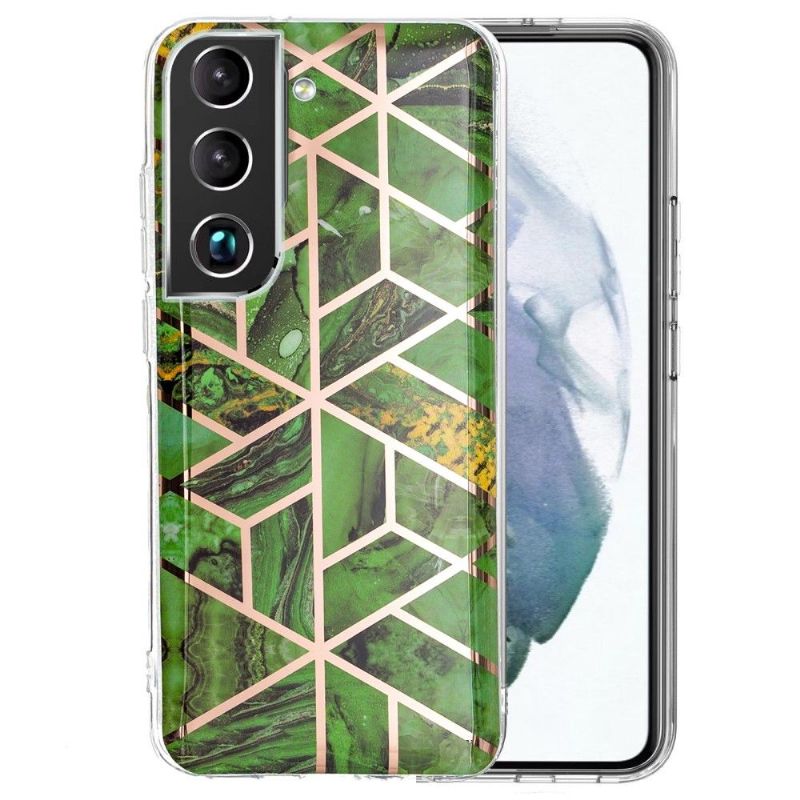 Coque Samsung Galaxy S22 Plus 5G Géométrie en silicone