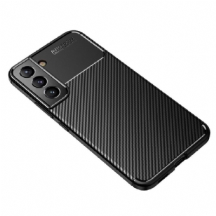 Coque Samsung Galaxy S22 Plus 5G style fibre de carbone
