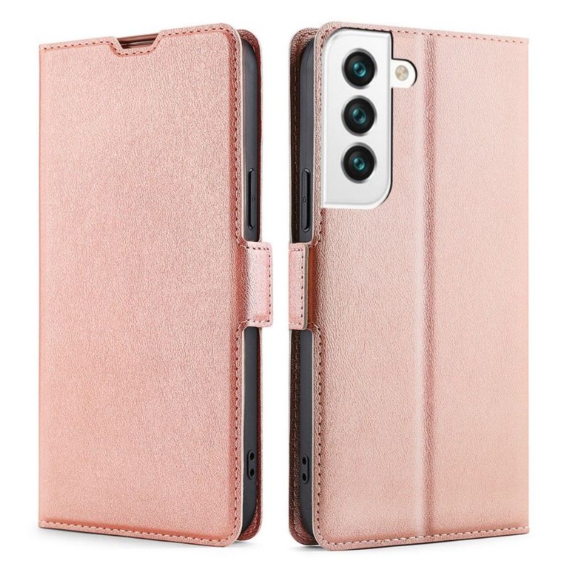 Housse Samsung Galaxy S22 Plus 5G simili cuir Minimalist Business
