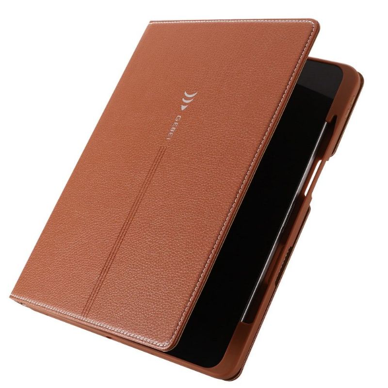 Housse iPad Pro 11 2020 simili cuir texture litchi