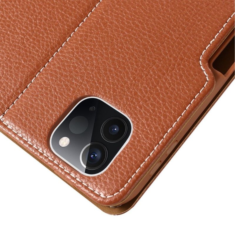 Housse iPad Pro 11 2020 simili cuir texture litchi