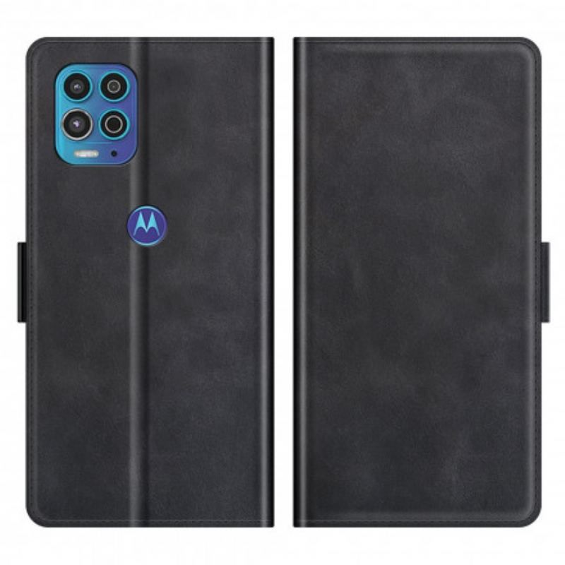 Housse Moto G100 Rabat Double