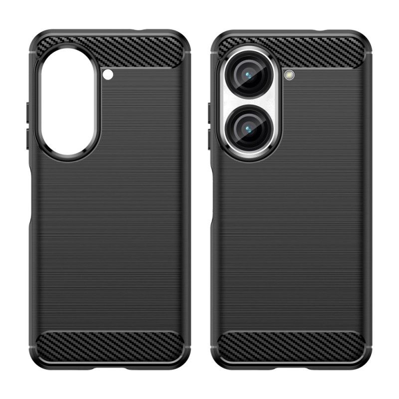 Coque Asus Zenfone 10 Fibre Carbone Brossée