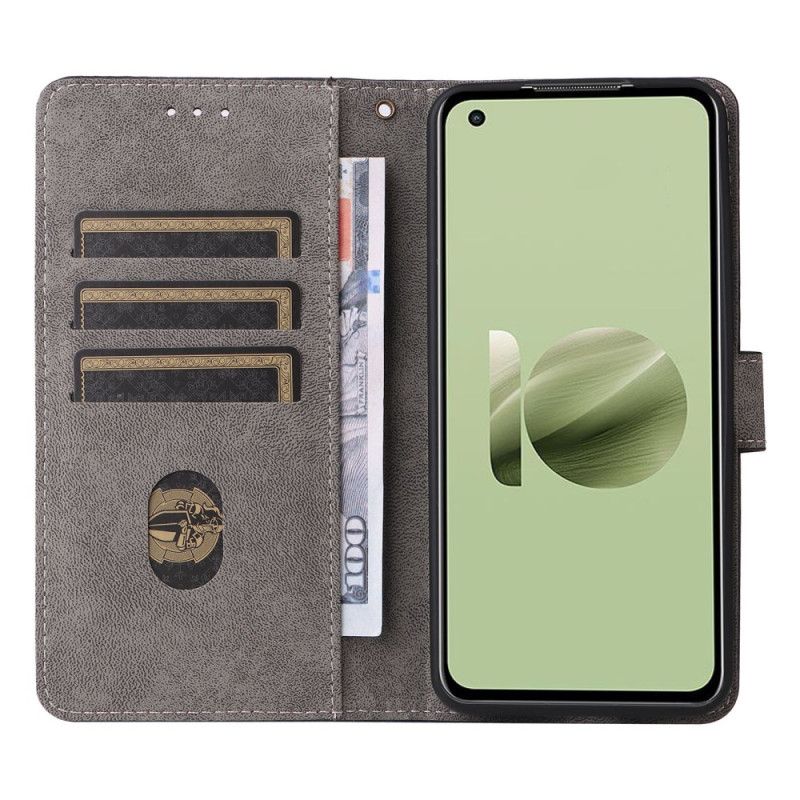 Housse Asus Zenfone 10 Effet Daim RFID