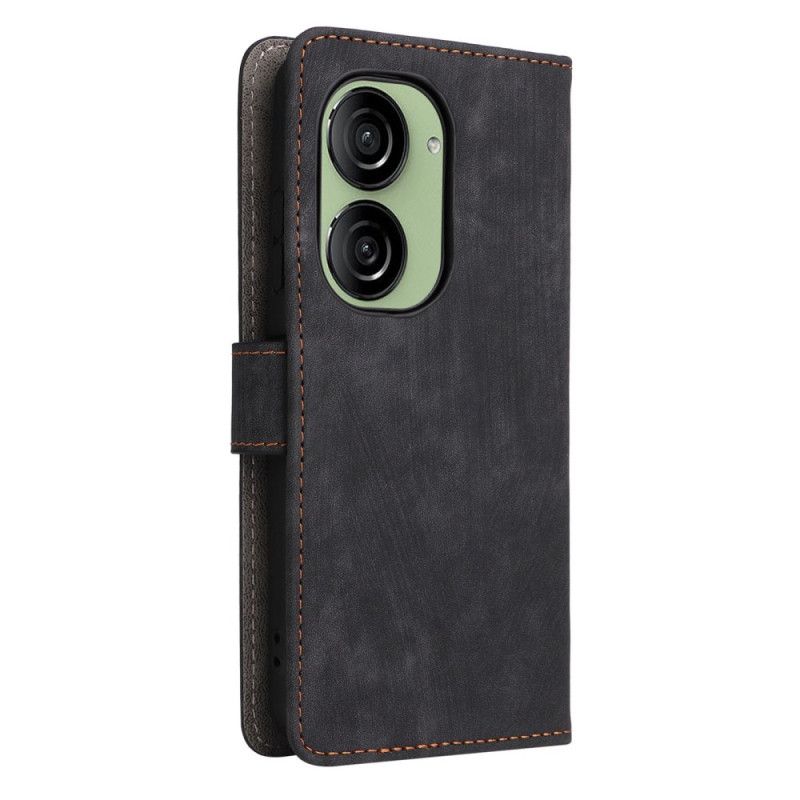 Housse Asus Zenfone 10 Effet Daim RFID