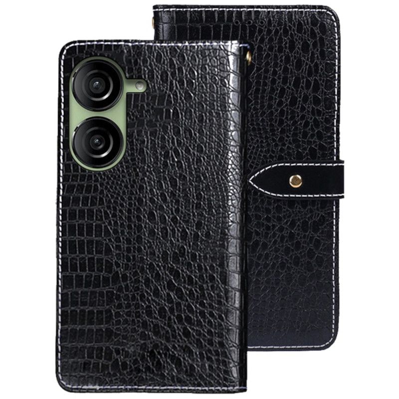 Housse Asus Zenfone 10 Style Crocodile IDEWEI