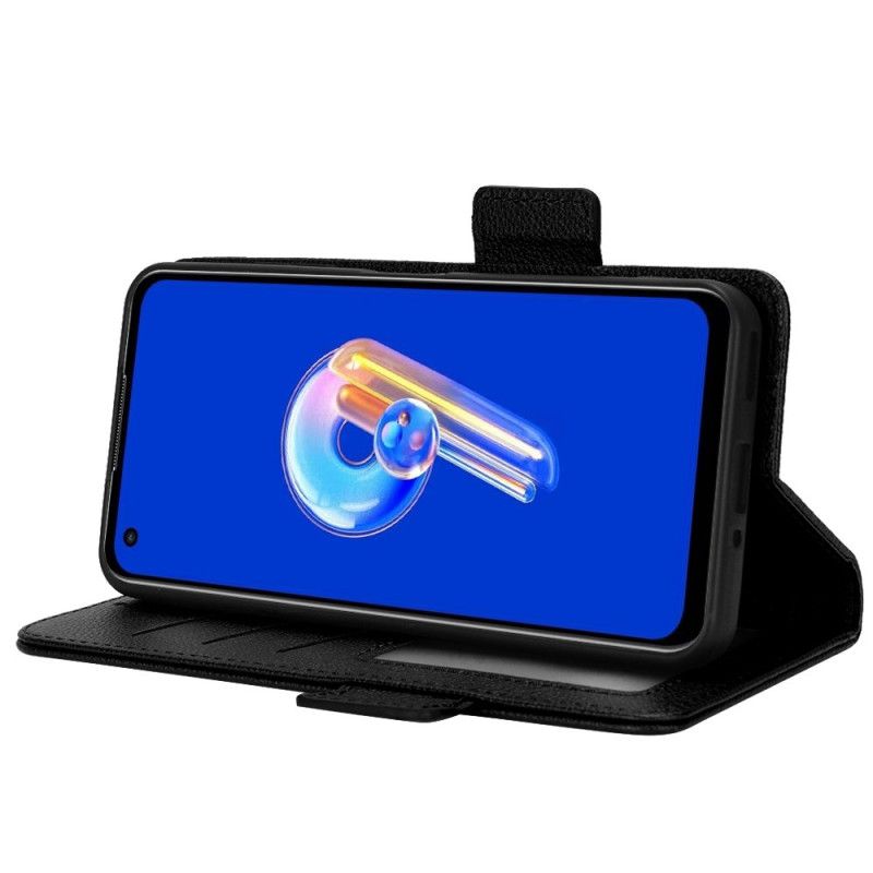 Housse Zenfone Asus 10 Style Cuir Litchi