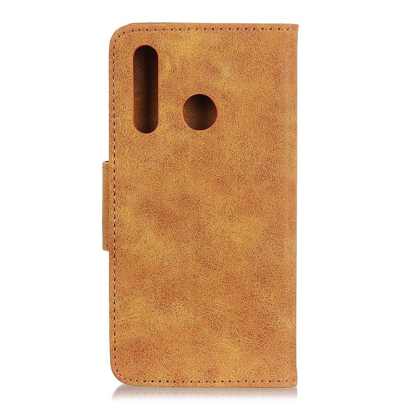 Housse Huawei P40 Lite E Edouard Simili Cuir Vintage