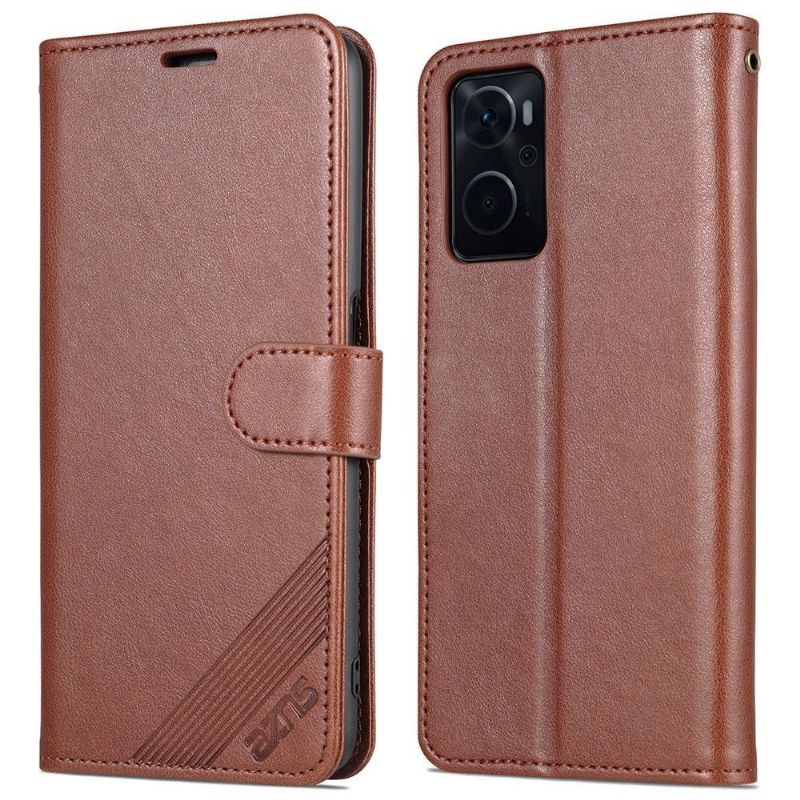 Housse Realme 9i AZNS simili cuir