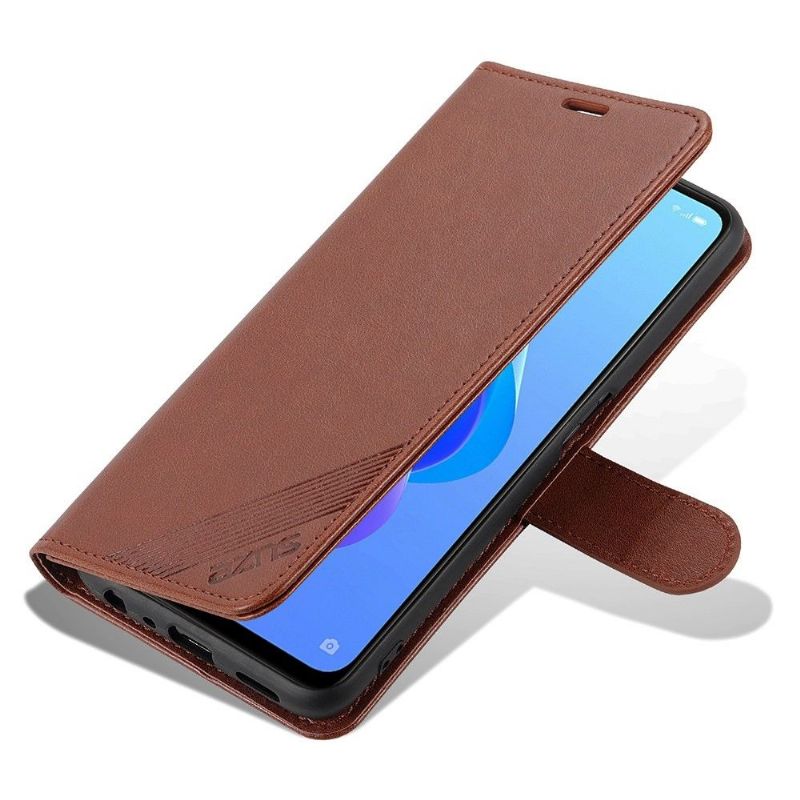 Housse Realme 9i AZNS simili cuir