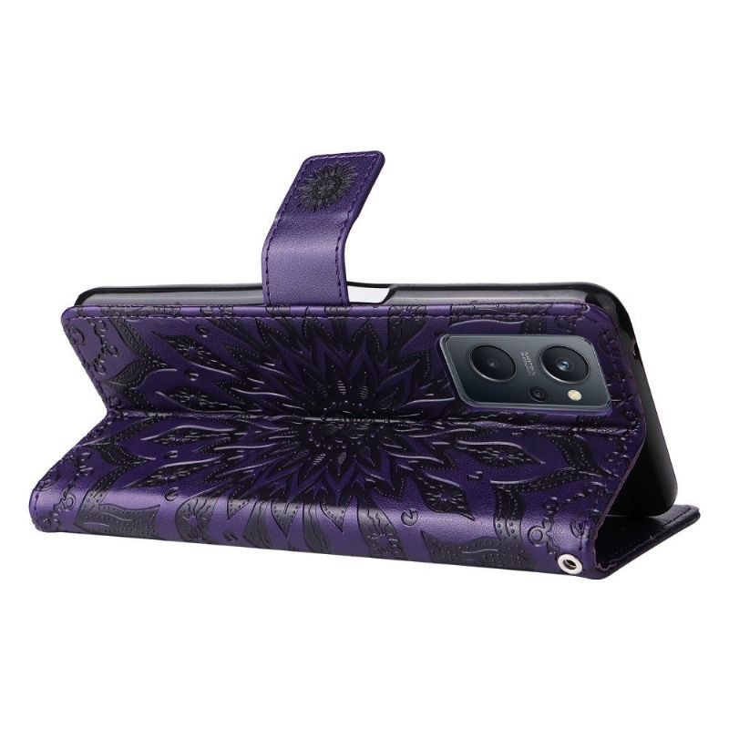 Housse Realme 9i Sunflower à lanière