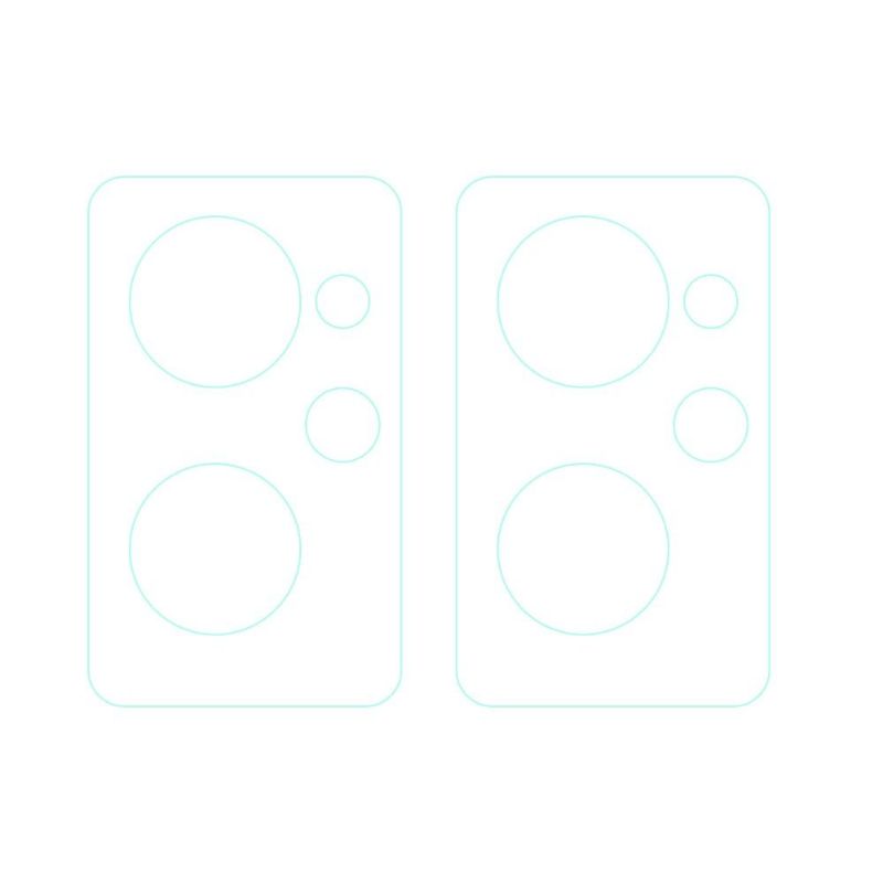 Verre Trempé Realme 9i pour lentille (4 pièces)