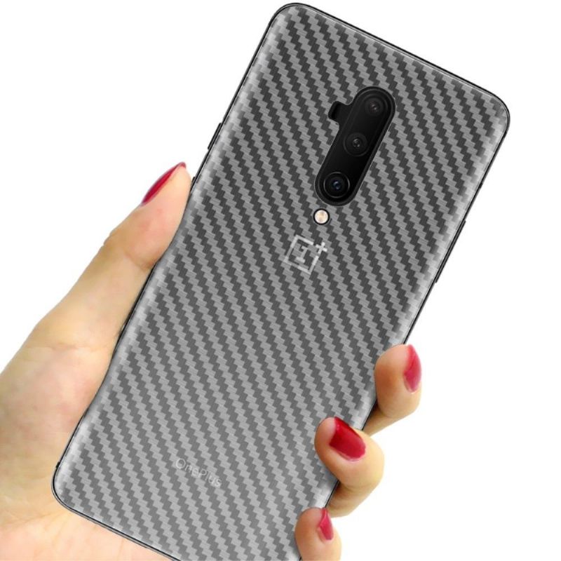 2 films arrière style carbone pour OnePlus 7T Pro