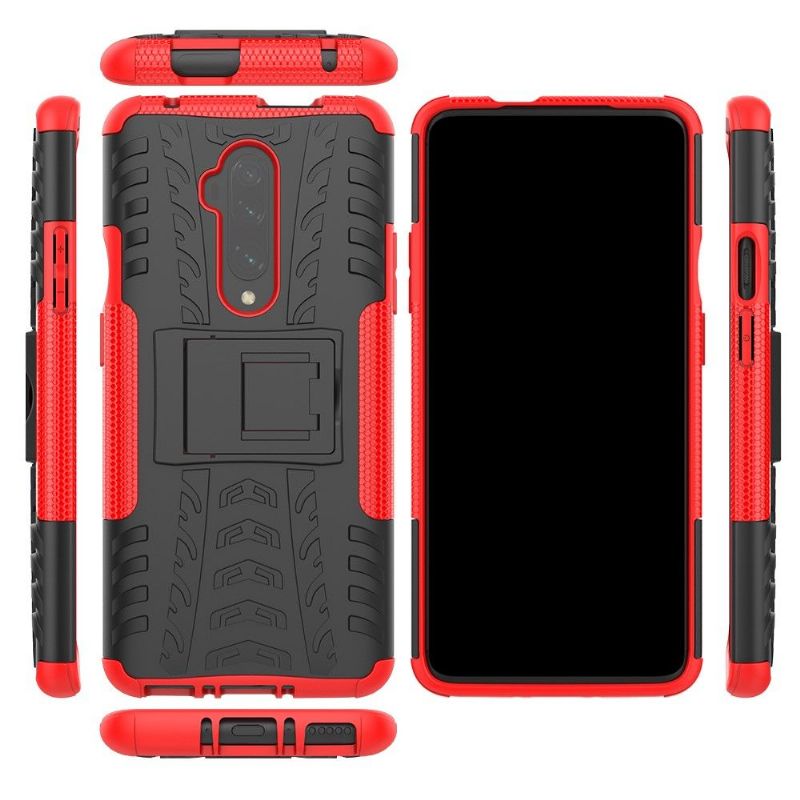 OnePlus 7T Pro - Coque antidérapante avec support intégré