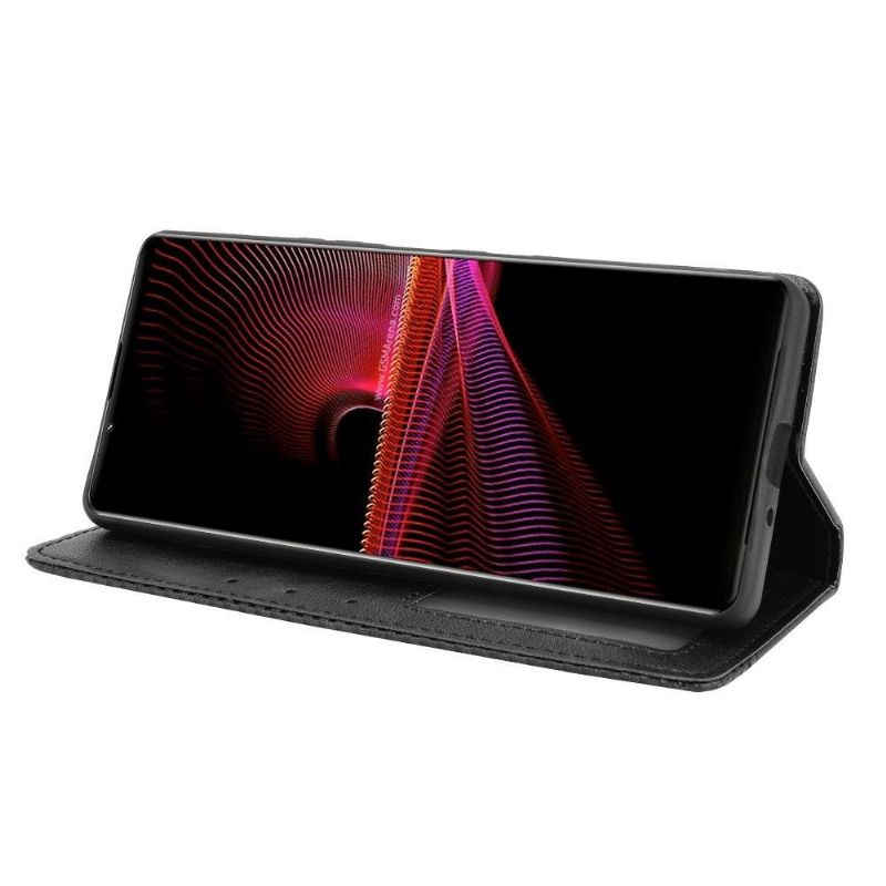 Etui Sony Xperia 1 III Le Cirénius Style Cuir
