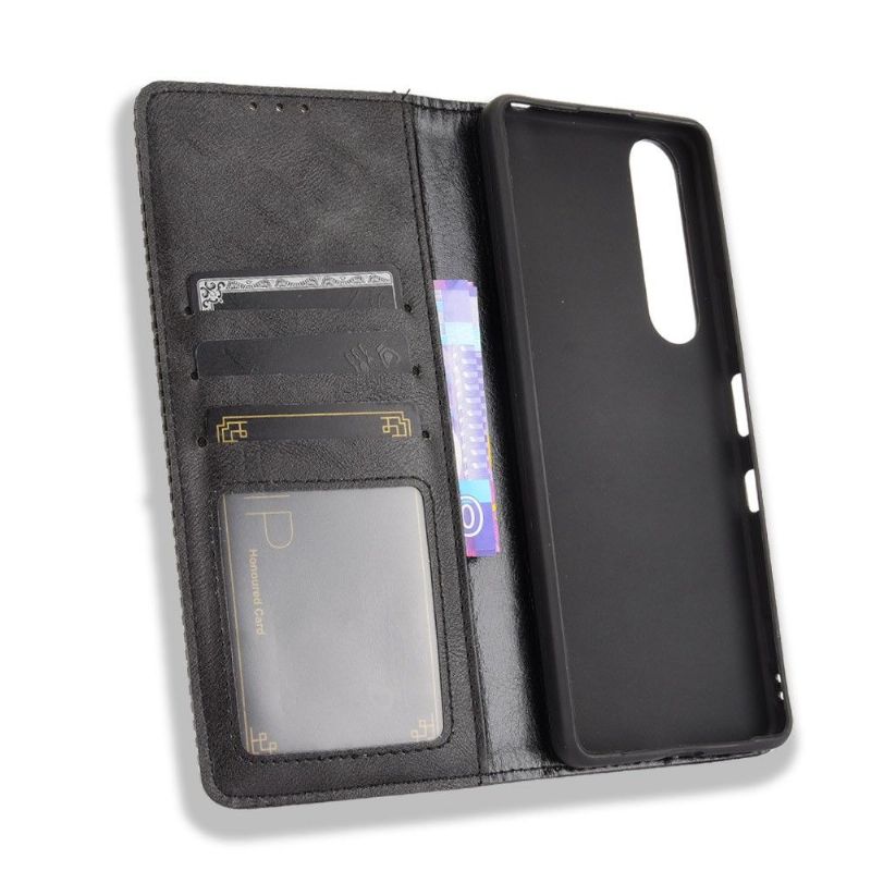 Etui Sony Xperia 1 III Le Cirénius Style Cuir