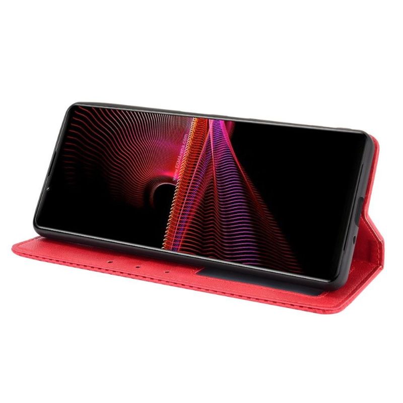 Etui Sony Xperia 1 III Le Cirénius Style Cuir