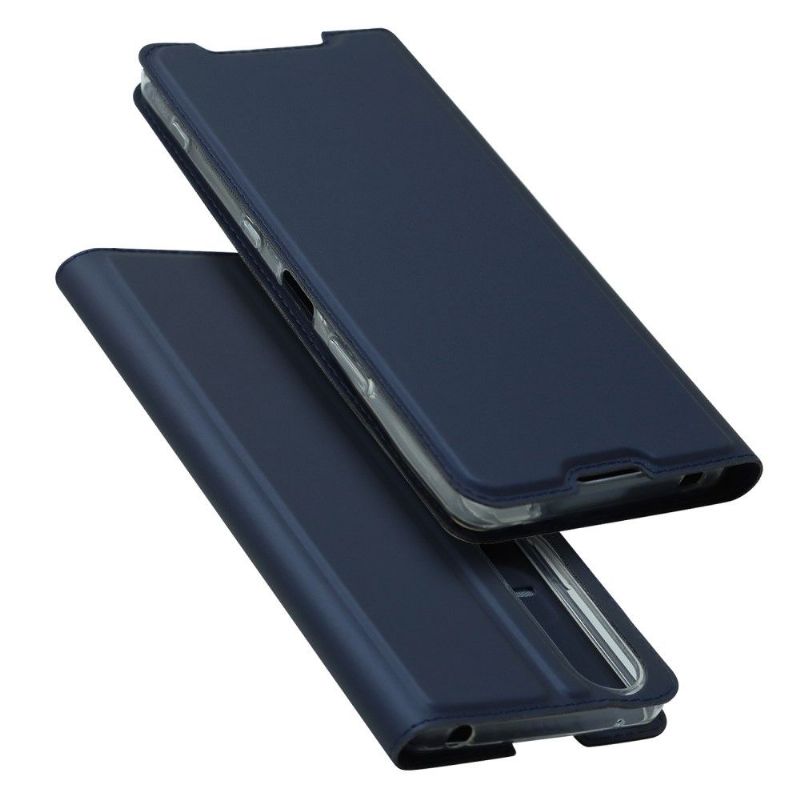 Housse Sony Xperia 1 III business imitation cuir