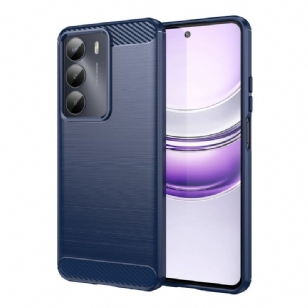 Coque Realme 14X 5G Fibre Carbone Brossée