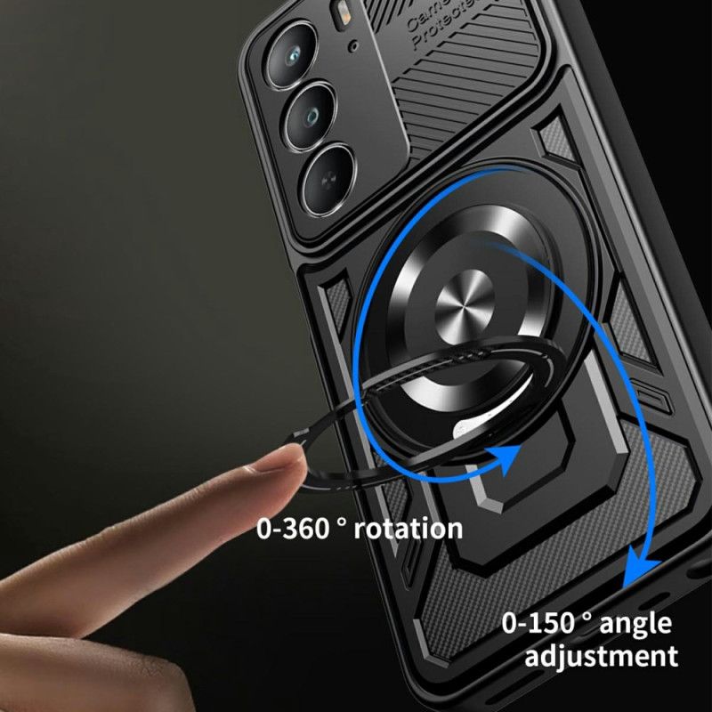 Coque Realme 14X 5G Magnétique avec Support Rotatif