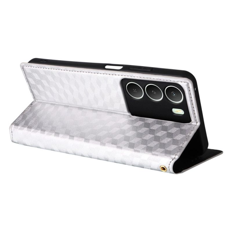 Flip Cover Realme 14X 5G Motif Losanges