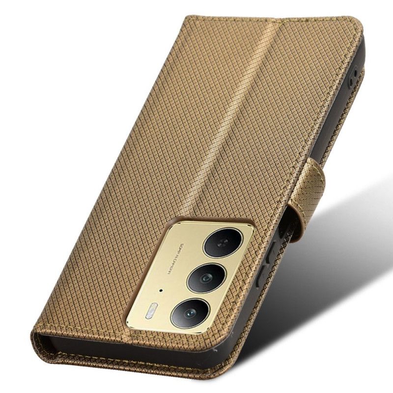 Housse Realme 14X 5G / C75 Points à Lanière