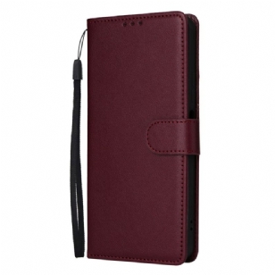 Housse Realme 14X 5G / C75 Simili Cuir Uni