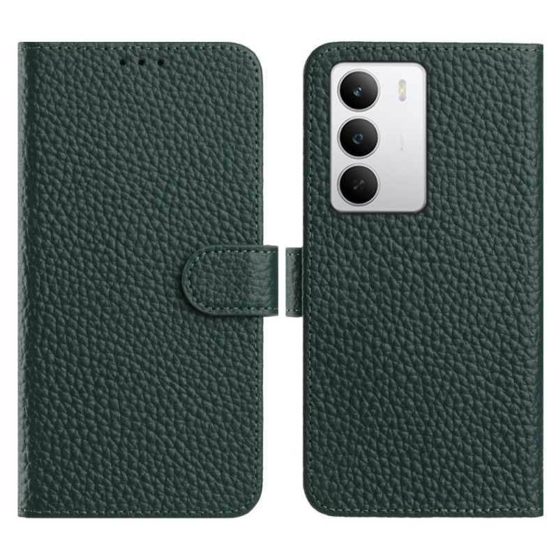 Housse Realme 14X 5G Cuir Véritable