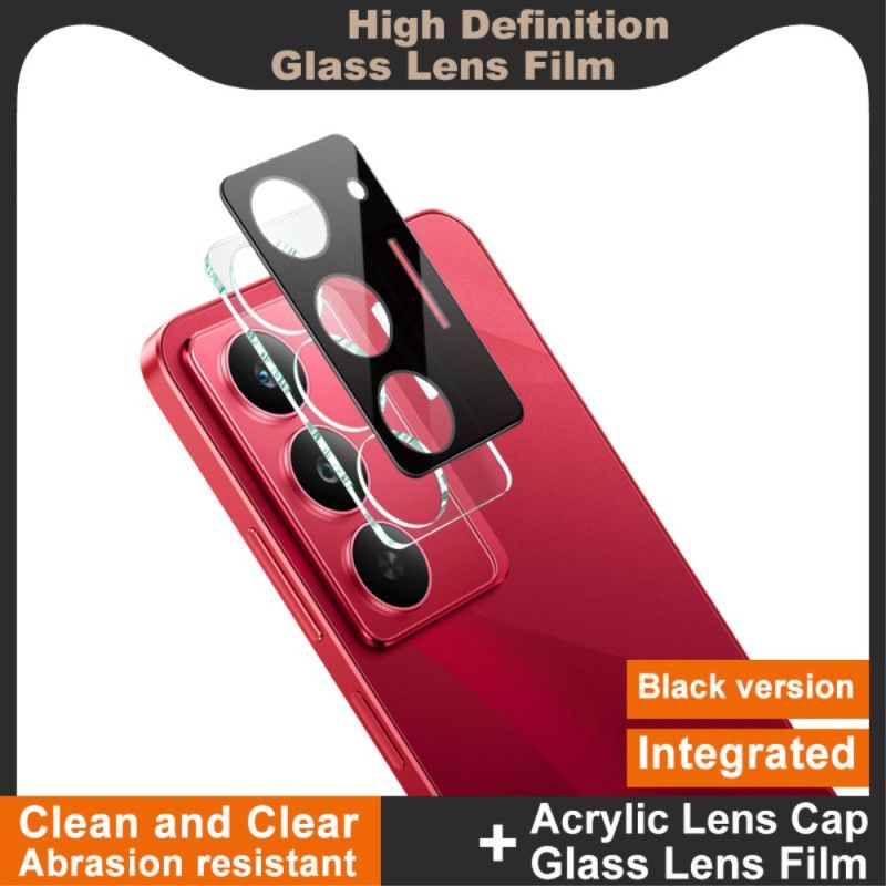 Lentille de Protection en Verre Trempé pour Realme 14X 5G (version noire) IMAK