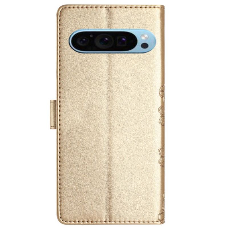 Housse Google Pixel 9 Motif Papillons et Fleurs